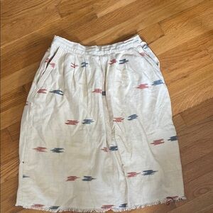Anthropologie Knee-Length A line Skirt for Resort Wear